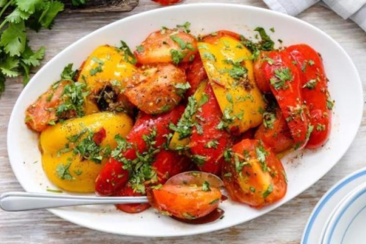 Spiced Stir-Fry Veggie Salad