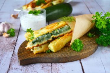 Pan-Fried Zucchini with Garlic