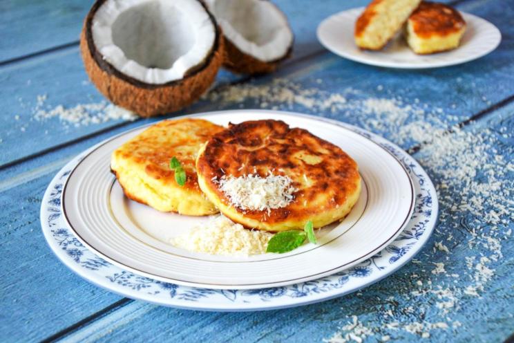Coconut-Infused Breakfast Cheesecakes Coconut-Infused Breakfast Cheesecakes