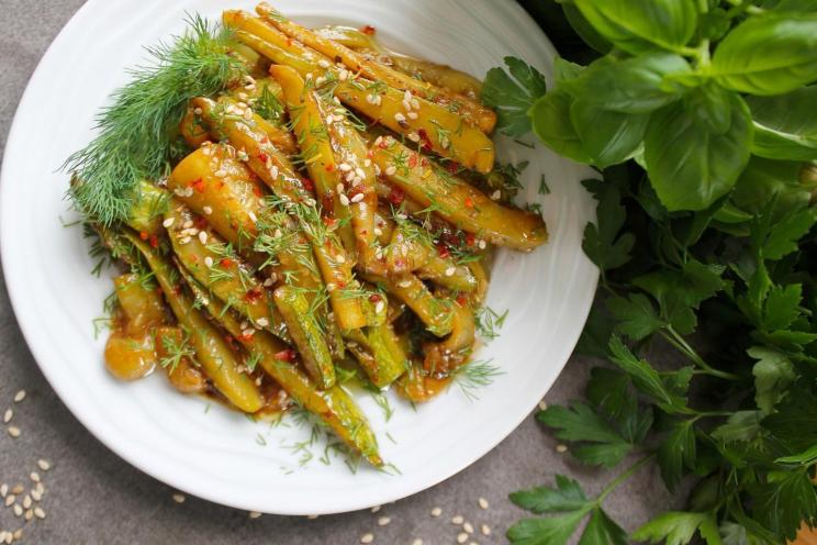 Quick & Savory Soy-Garlic Zucchini Stir-Fry Quick & Savory Soy-Garlic Zucchini Stir-Fry