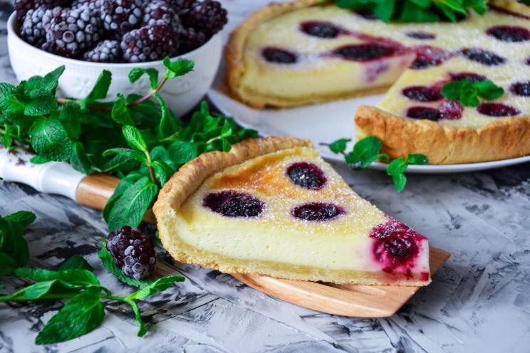 Blackberry Shortcrust Pie