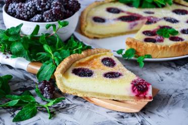 Blackberry Shortcrust Pie