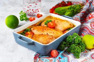 Baked Honey Mustard Chicken Breasts