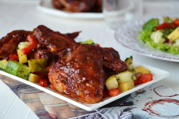 Oven-Baked BBQ Wings