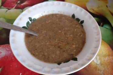 Slow Cooker Onion-Mushroom Puree Soup