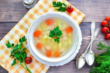Hearty Oatmeal Chicken Soup