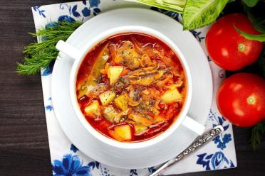 Quick and Easy Cabbage Fish Soup
