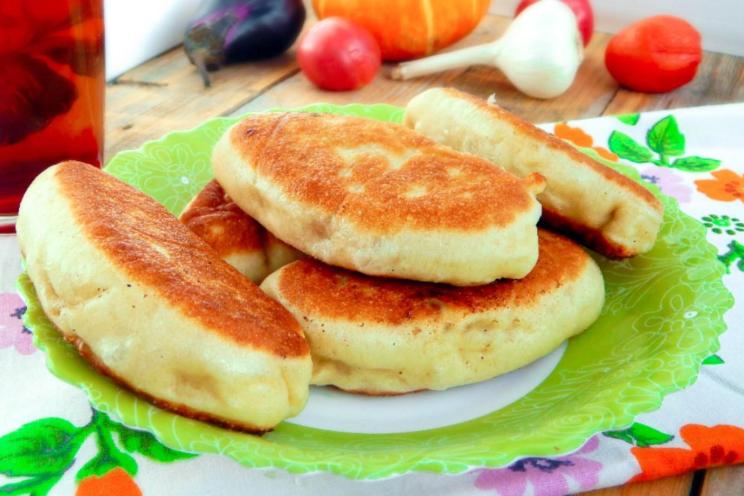 Fluffy Kefir & Yeast Frying Pan Pies