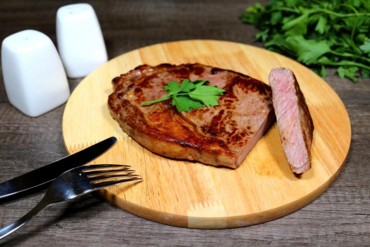Pan-Seared Ribeye Steak Pan-Seared Ribeye Steak