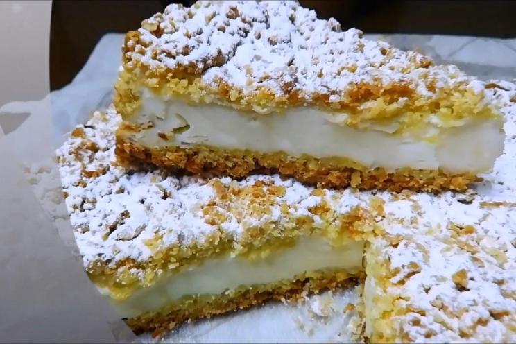 Yogurt and Sour Cream Filled Pie