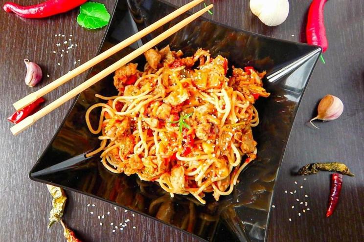 Spicy Teriyaki Pasta Delight