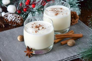 Festive Eggnog Delight