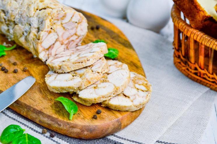 Easy Slow Cooker Chicken Roll