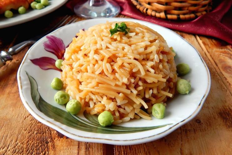Turkish Pilav Rice with Vermicelli