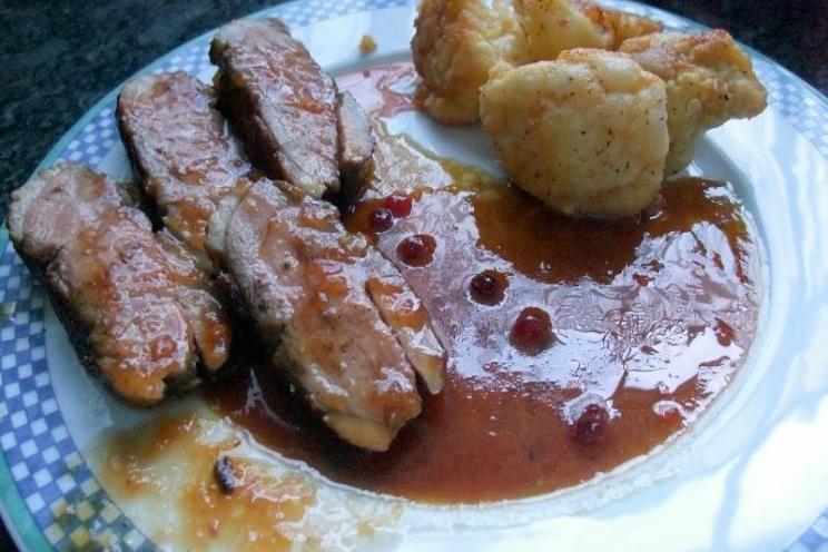 Orange-Glazed Duck Breast