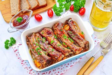 Oven-Baked Boar Ribs: A Delicious Holiday Appetizer