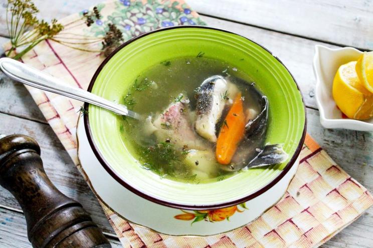 Royal Sterlet Fish Soup Royal Sterlet Fish Soup