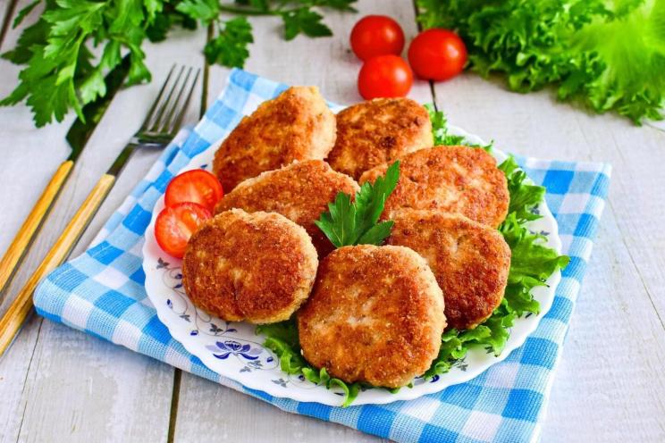 Chicken and Pork Minced Cutlets Chicken and Pork Minced Cutlets