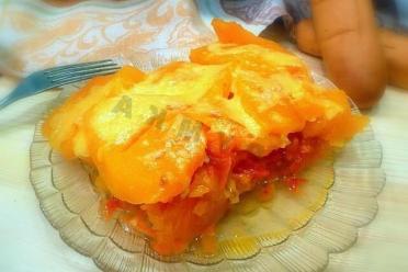 Cheesy Baked Pumpkin Delight