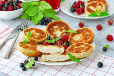Healthy Oven-Baked Cottage Cheese Pancakes