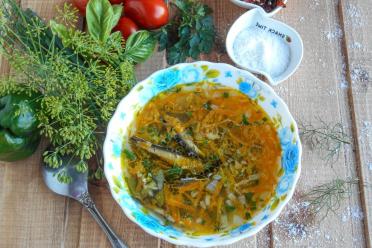 Quick Sprat Potato Soup