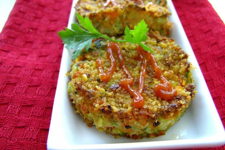 Savory Vegetable Galettes with Broccoli, Peppers, Carrots, and Zucchini Savory Vegetable Galettes with Broccoli, Peppers, Carrots, and Zucchini