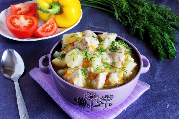 One-Pan Chicken and Potato Stew
