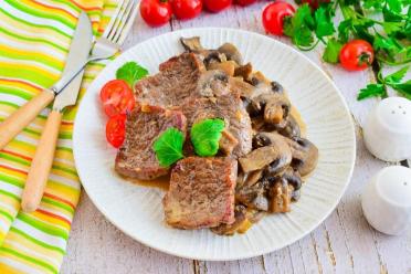 Creamy Veal and Mushroom Delight