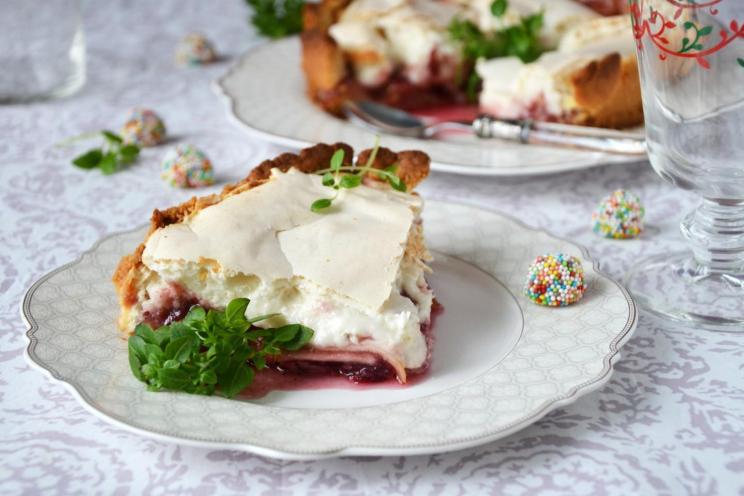 Cranberry Apple Meringue Pie
