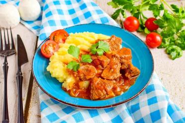 Easy Meat and Mashed Potato Side Dish