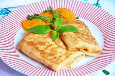 Ham and Cheese Pancakes