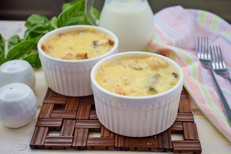 Turkey and Mushroom Julienne