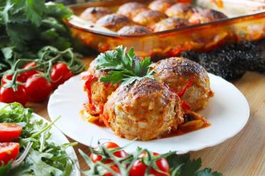 Baked Turkey Meatballs