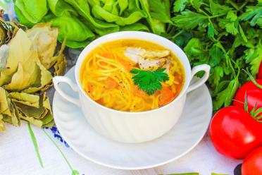 Nutritious Chicken Noodle Soup