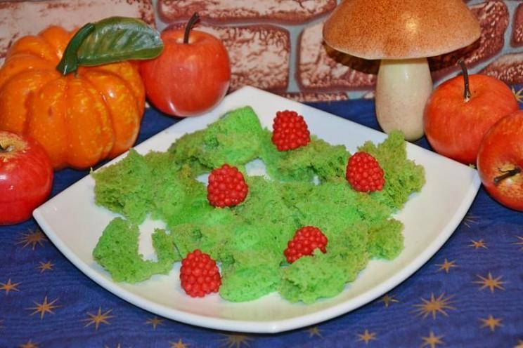 Quick & Easy Biscuit Moss Cake Decoration