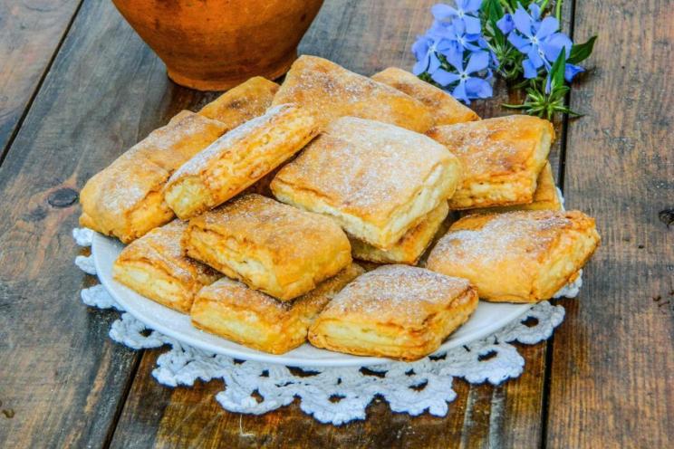 Crispy Kefir Puff Pastries