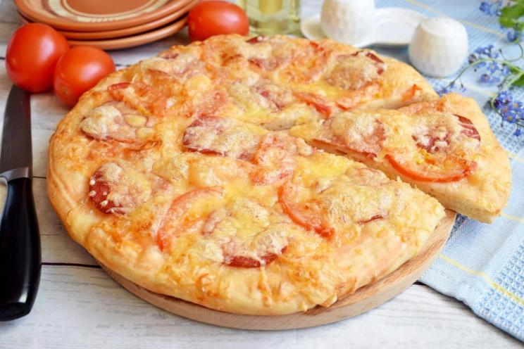 Bacon and Cheese Pizza Delight