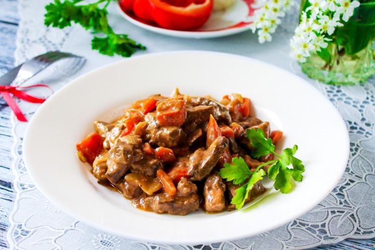 Quick and Tasty Liver Goulash Quick and Tasty Liver Goulash