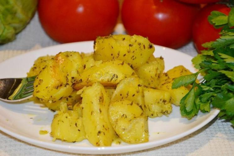 Herb-Infused Baked Potatoes Herb-Infused Baked Potatoes