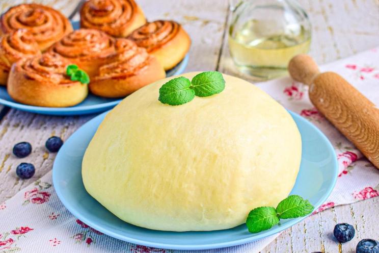 Quick and Fluffy Yeast Bun Dough
