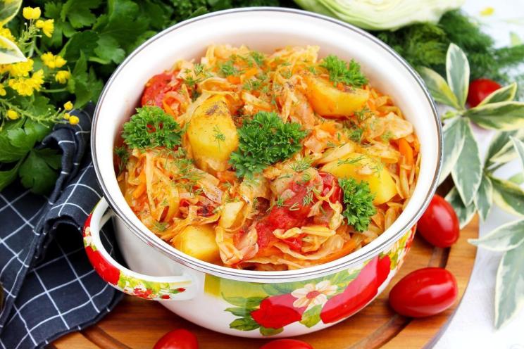Quick & Tasty Potato Cabbage Stew