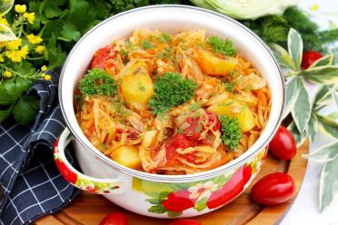 Quick & Tasty Potato Cabbage Stew