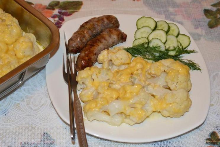 French Cauliflower Gratin