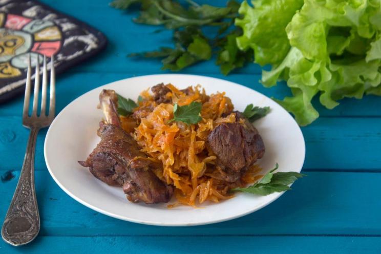 Savory Duck and Sauerkraut Stew