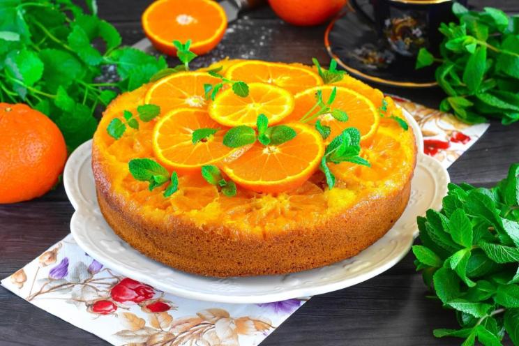 Fresh Tangerine Oven Pie
