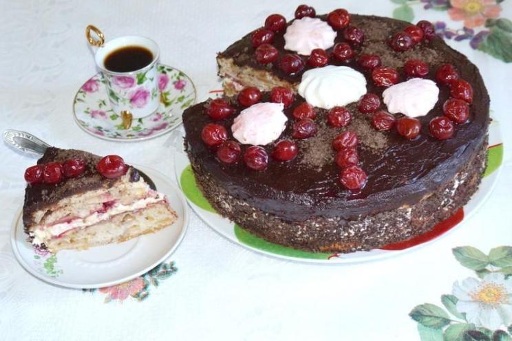 Apple Cherry Delight Cake