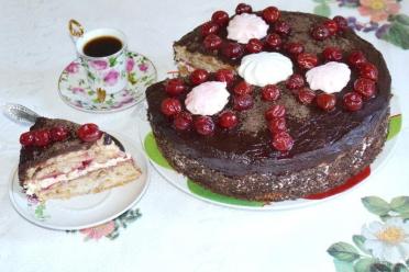 Apple Cherry Delight Cake