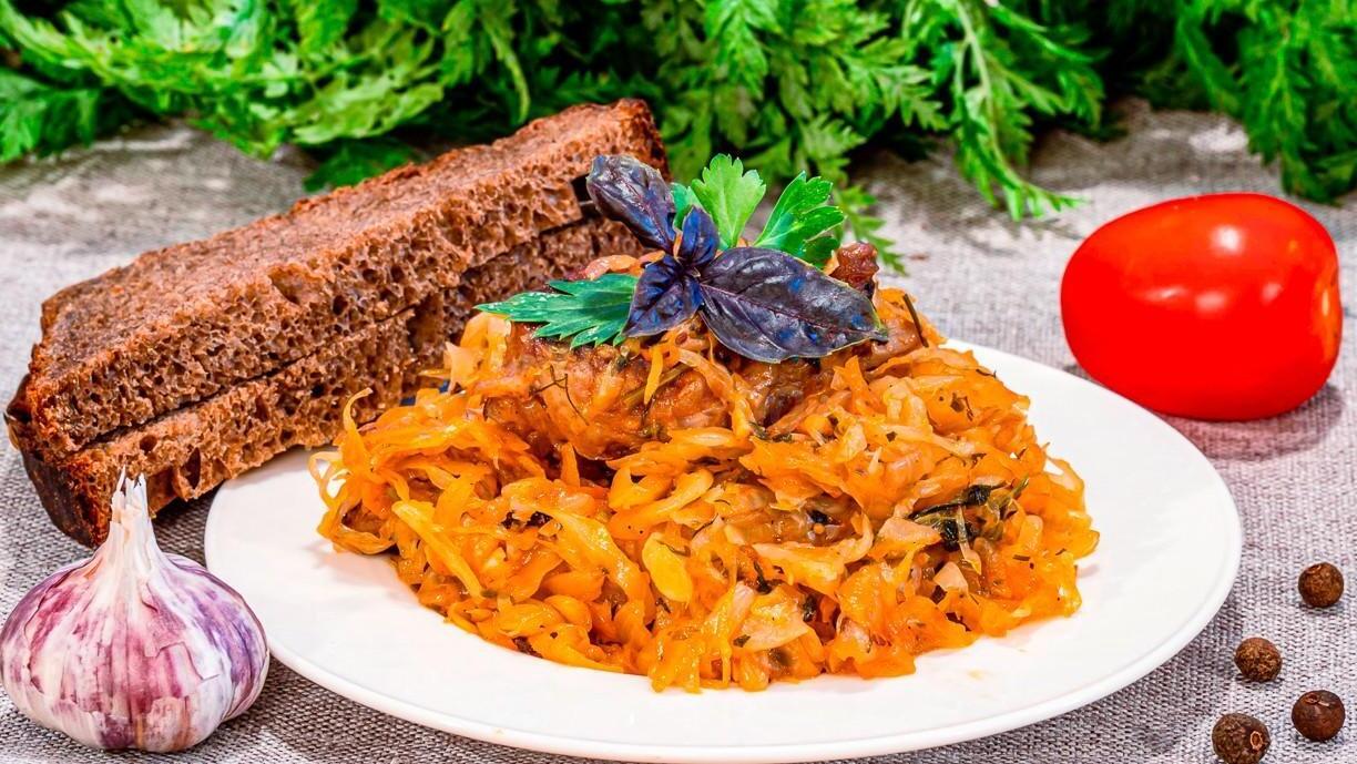 Savory Sauerkraut Stew with Pork Savory Sauerkraut Stew with Pork