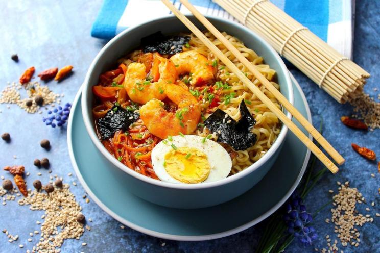 Shrimp Ramen Delight Shrimp Ramen Delight