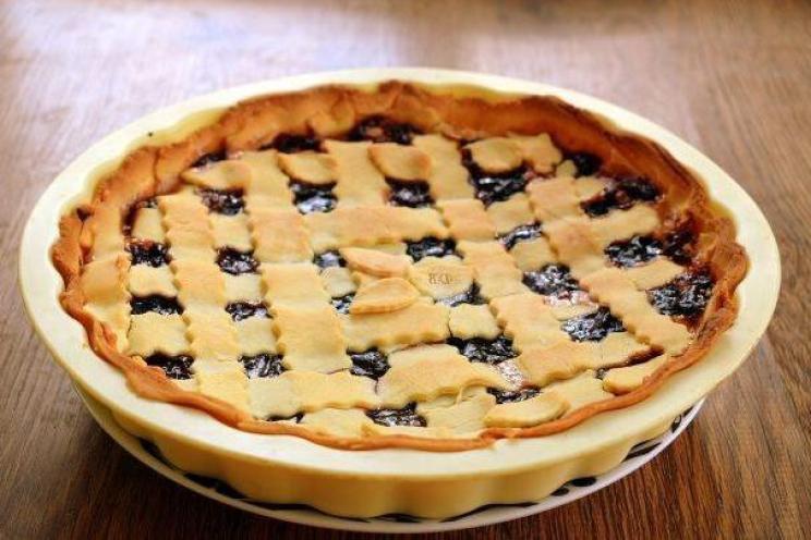 Cottage Cheese and Jam Crostata Pie Cottage Cheese and Jam Crostata Pie